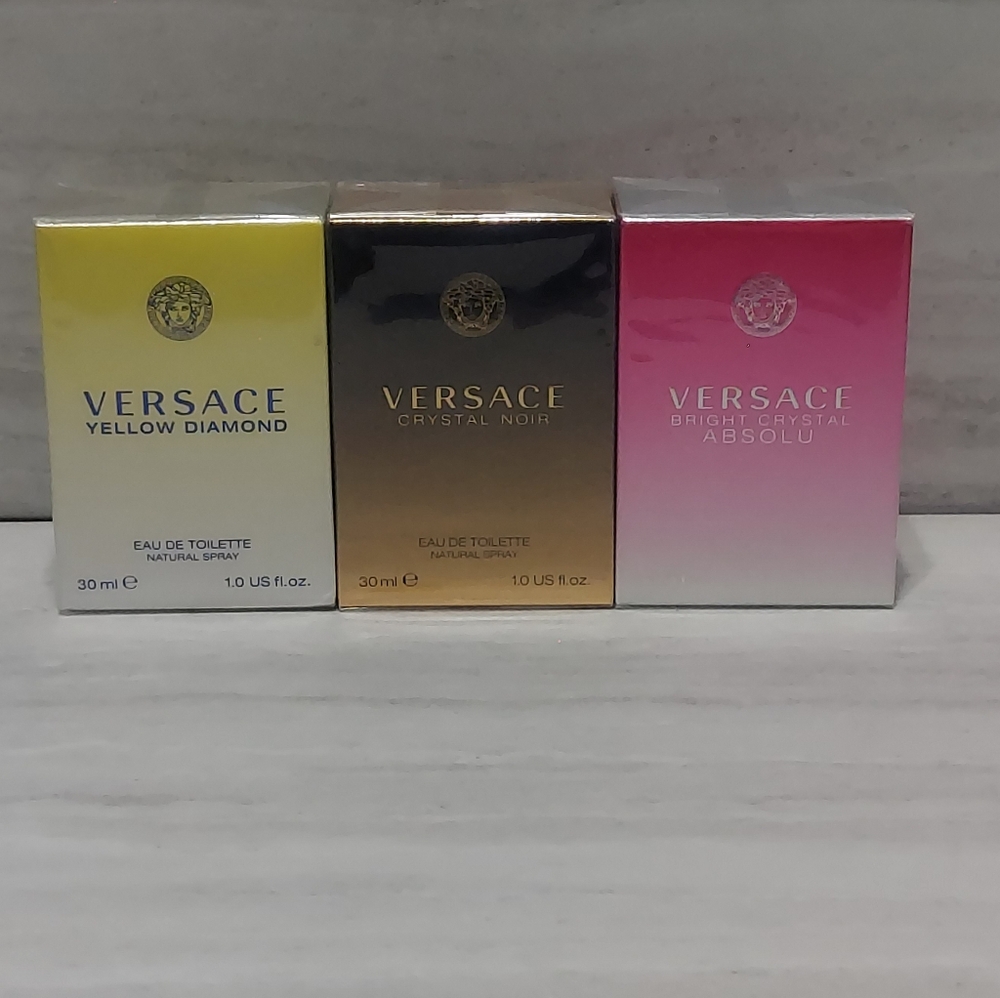 Versace Perfume Trio Set Parfume Cologne
